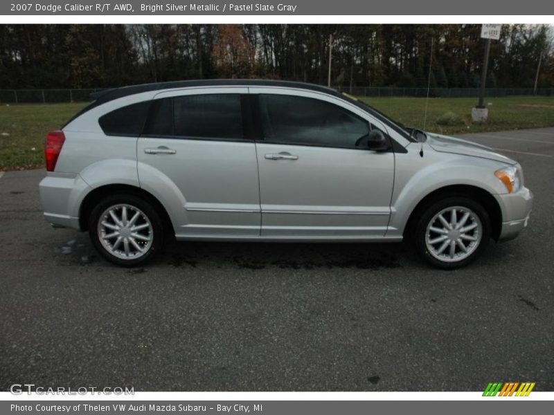 Bright Silver Metallic / Pastel Slate Gray 2007 Dodge Caliber R/T AWD