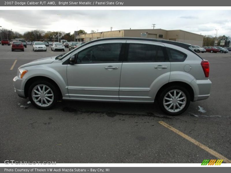 Bright Silver Metallic / Pastel Slate Gray 2007 Dodge Caliber R/T AWD