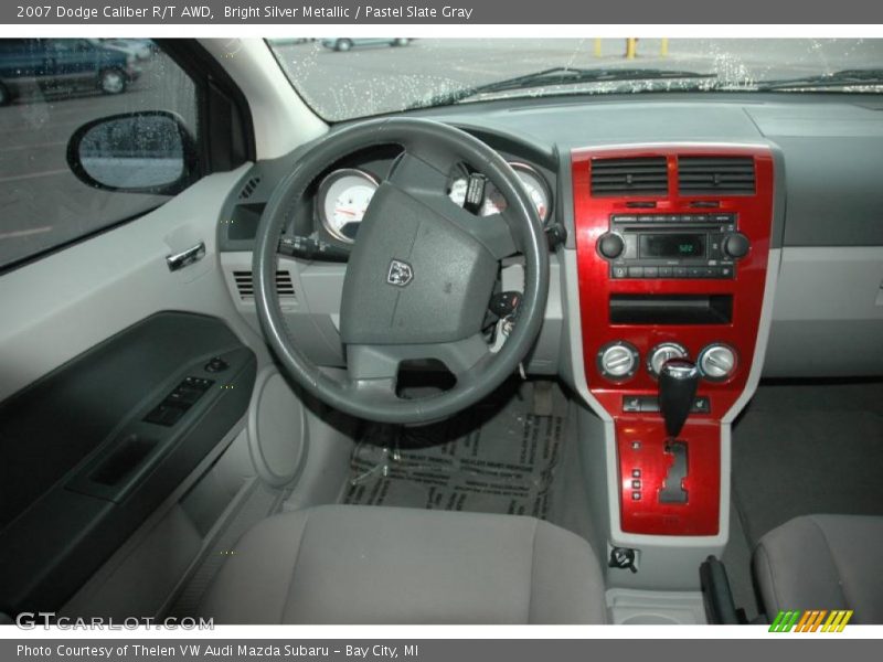 Bright Silver Metallic / Pastel Slate Gray 2007 Dodge Caliber R/T AWD
