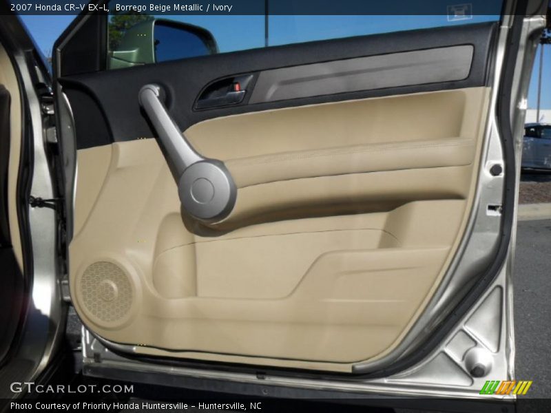 Borrego Beige Metallic / Ivory 2007 Honda CR-V EX-L