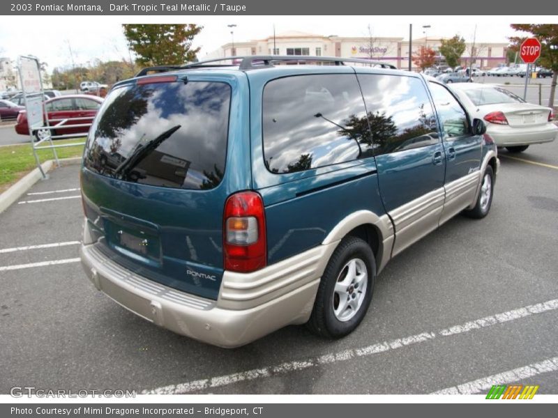 Dark Tropic Teal Metallic / Taupe 2003 Pontiac Montana