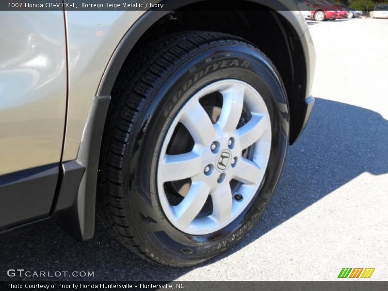 Borrego Beige Metallic / Ivory 2007 Honda CR-V EX-L