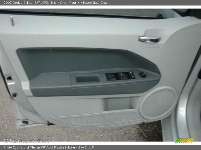 Bright Silver Metallic / Pastel Slate Gray 2007 Dodge Caliber R/T AWD