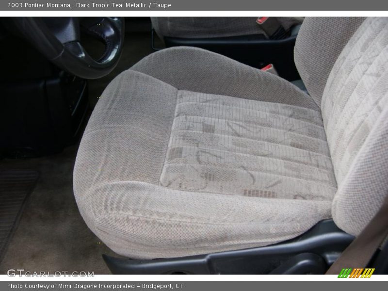 Dark Tropic Teal Metallic / Taupe 2003 Pontiac Montana