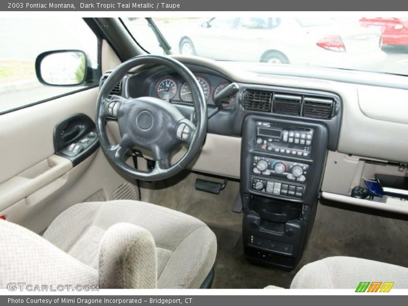 Dark Tropic Teal Metallic / Taupe 2003 Pontiac Montana
