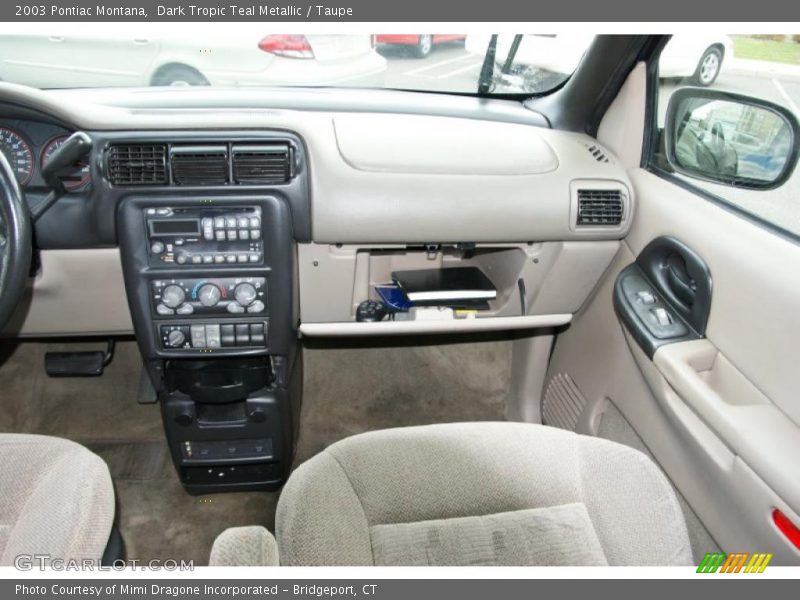 Dark Tropic Teal Metallic / Taupe 2003 Pontiac Montana