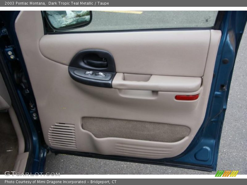 Dark Tropic Teal Metallic / Taupe 2003 Pontiac Montana