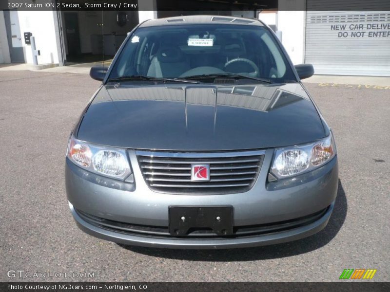 Storm Gray / Gray 2007 Saturn ION 2 Sedan