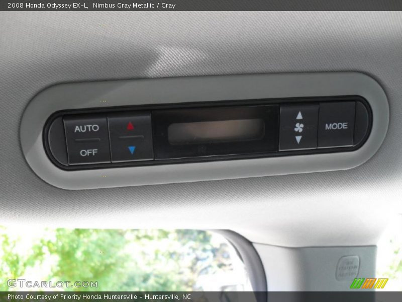 Nimbus Gray Metallic / Gray 2008 Honda Odyssey EX-L