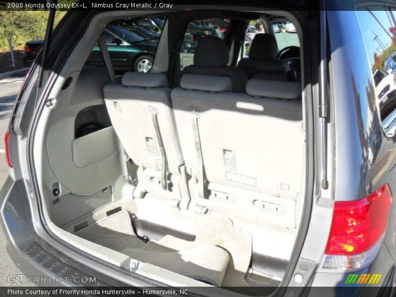Nimbus Gray Metallic / Gray 2008 Honda Odyssey EX-L