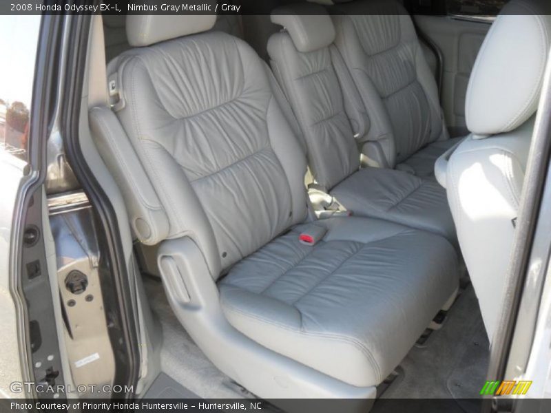 Nimbus Gray Metallic / Gray 2008 Honda Odyssey EX-L
