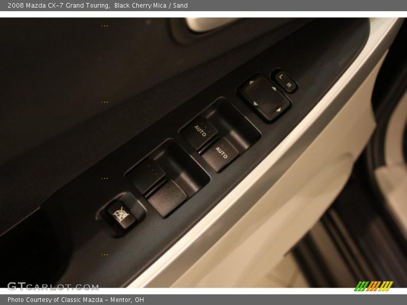 Black Cherry Mica / Sand 2008 Mazda CX-7 Grand Touring