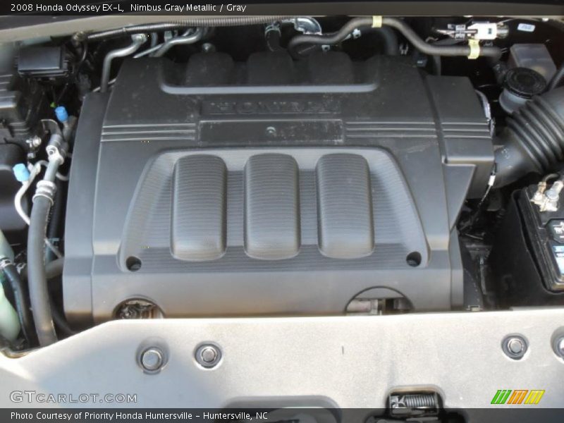 Nimbus Gray Metallic / Gray 2008 Honda Odyssey EX-L