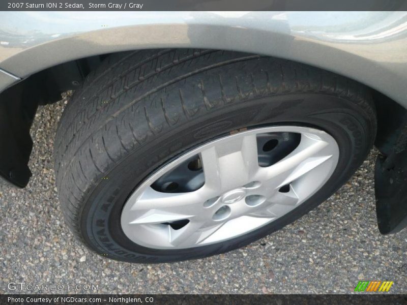 Storm Gray / Gray 2007 Saturn ION 2 Sedan