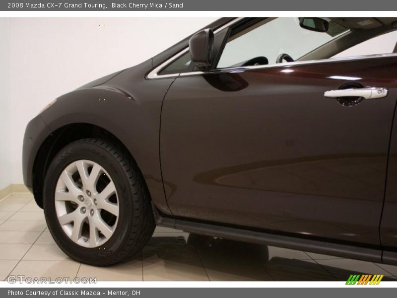 Black Cherry Mica / Sand 2008 Mazda CX-7 Grand Touring