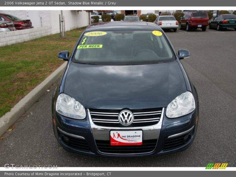 Shadow Blue Metallic / Grey 2006 Volkswagen Jetta 2.0T Sedan