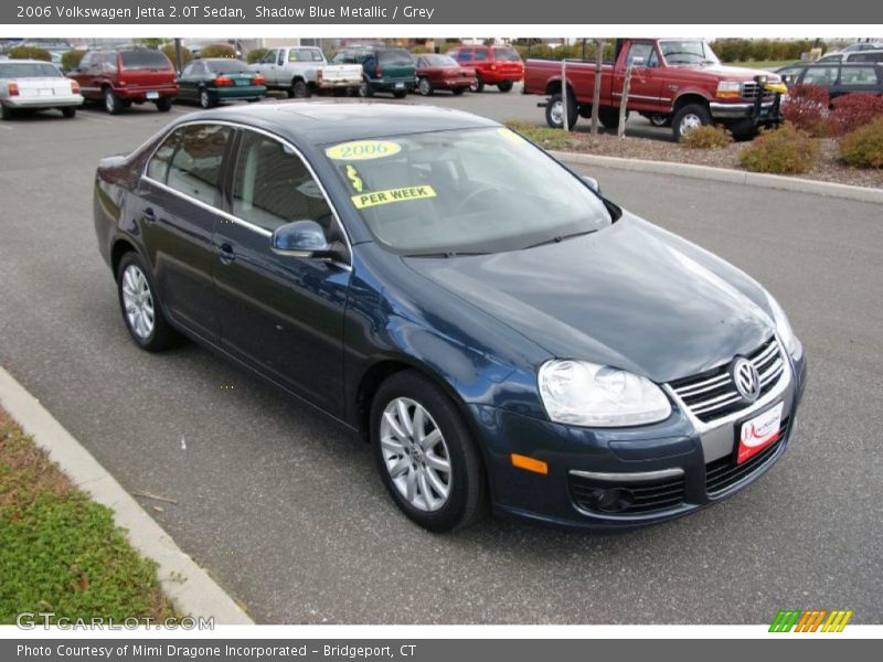 Shadow Blue Metallic / Grey 2006 Volkswagen Jetta 2.0T Sedan