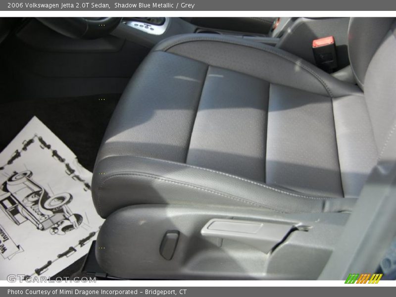 Shadow Blue Metallic / Grey 2006 Volkswagen Jetta 2.0T Sedan