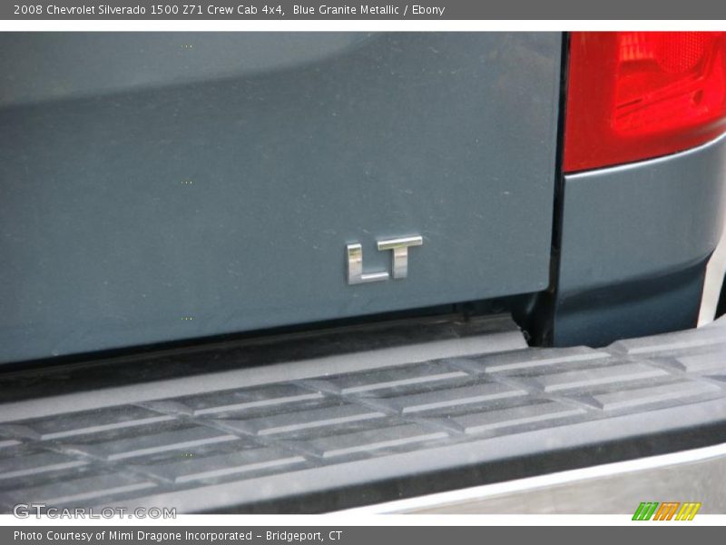Blue Granite Metallic / Ebony 2008 Chevrolet Silverado 1500 Z71 Crew Cab 4x4