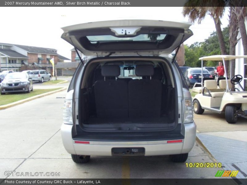Silver Birch Metallic / Charcoal Black 2007 Mercury Mountaineer AWD