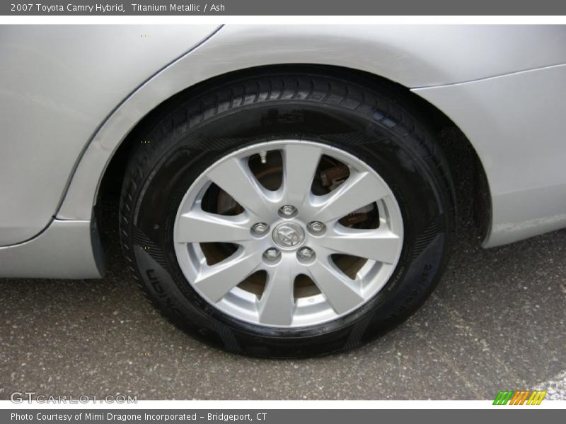 Titanium Metallic / Ash 2007 Toyota Camry Hybrid