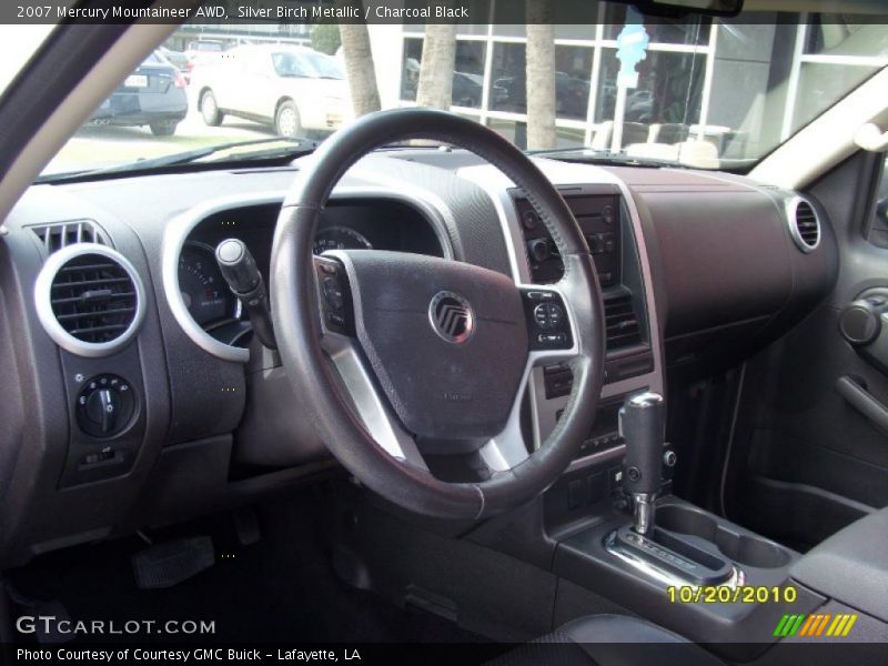 Silver Birch Metallic / Charcoal Black 2007 Mercury Mountaineer AWD
