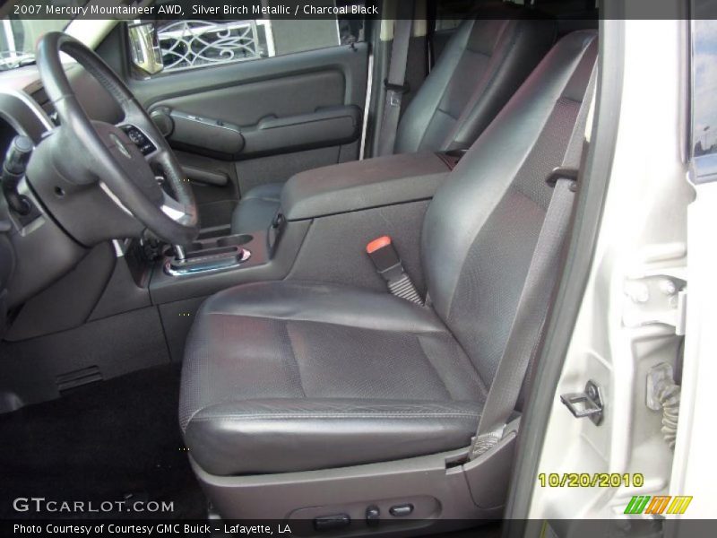 Silver Birch Metallic / Charcoal Black 2007 Mercury Mountaineer AWD