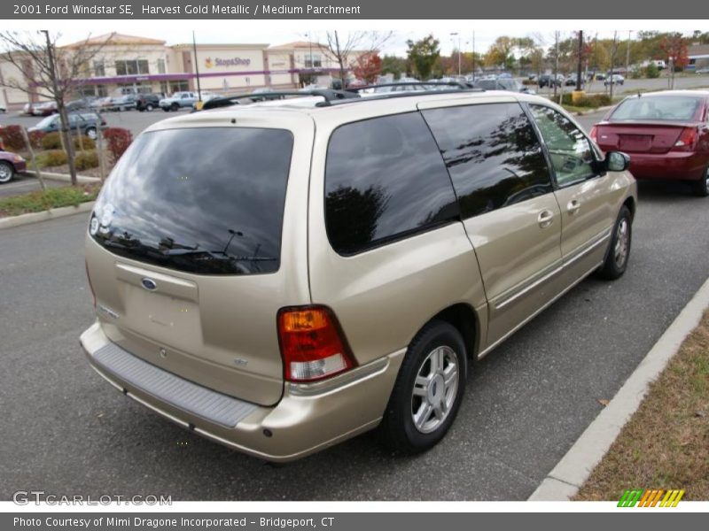Harvest Gold Metallic / Medium Parchment 2001 Ford Windstar SE