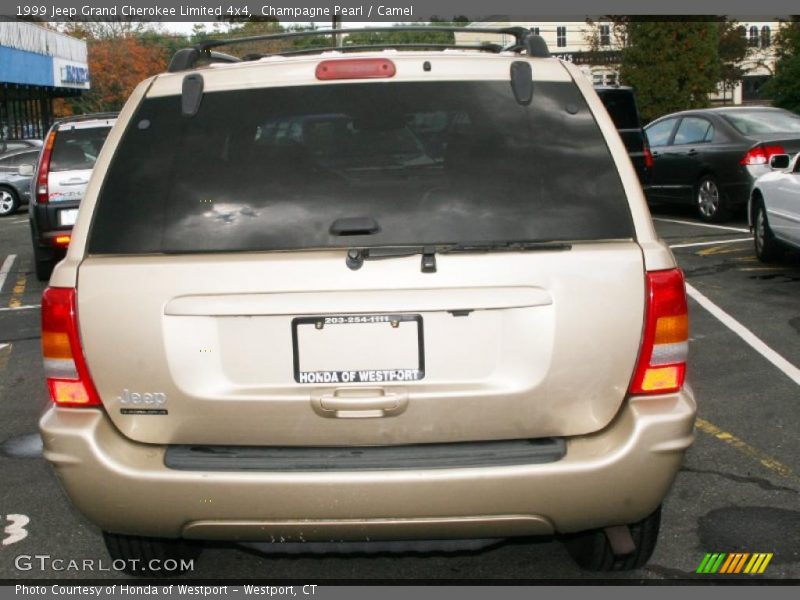 Champagne Pearl / Camel 1999 Jeep Grand Cherokee Limited 4x4
