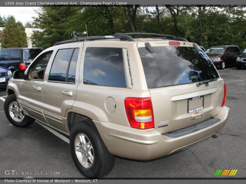 Champagne Pearl / Camel 1999 Jeep Grand Cherokee Limited 4x4