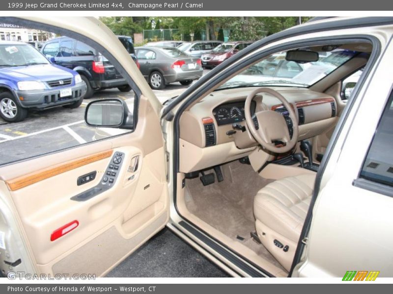  1999 Grand Cherokee Limited 4x4 Camel Interior