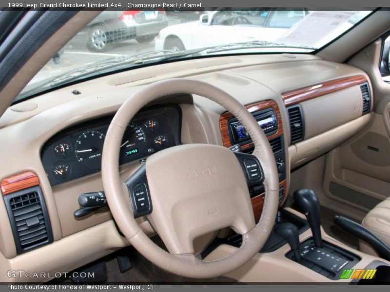  1999 Grand Cherokee Limited 4x4 Camel Interior