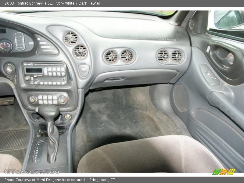 Ivory White / Dark Pewter 2003 Pontiac Bonneville SE