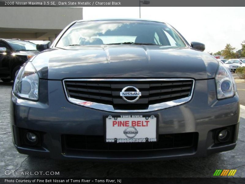 Dark Slate Metallic / Charcoal Black 2008 Nissan Maxima 3.5 SE
