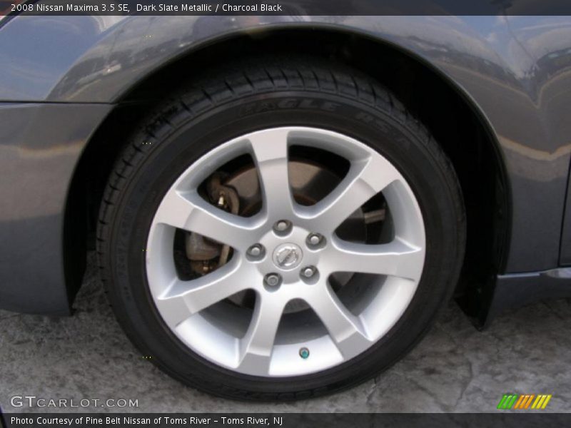Dark Slate Metallic / Charcoal Black 2008 Nissan Maxima 3.5 SE