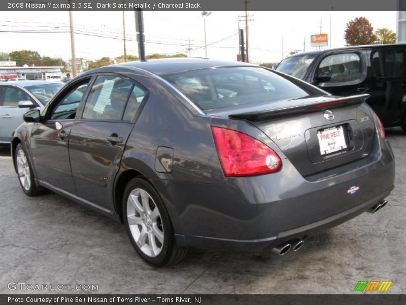 Dark Slate Metallic / Charcoal Black 2008 Nissan Maxima 3.5 SE