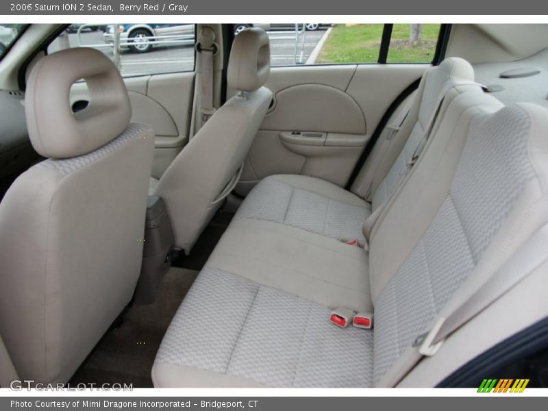 Berry Red / Gray 2006 Saturn ION 2 Sedan