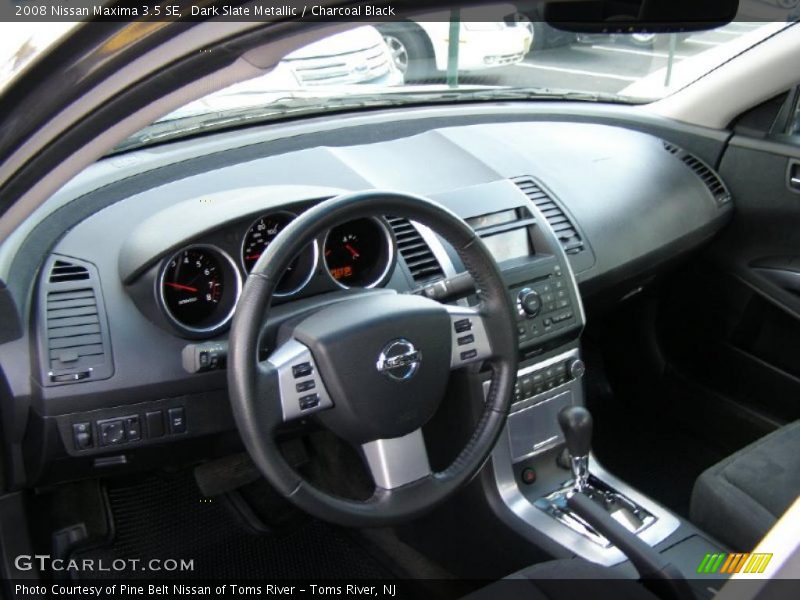 Dark Slate Metallic / Charcoal Black 2008 Nissan Maxima 3.5 SE