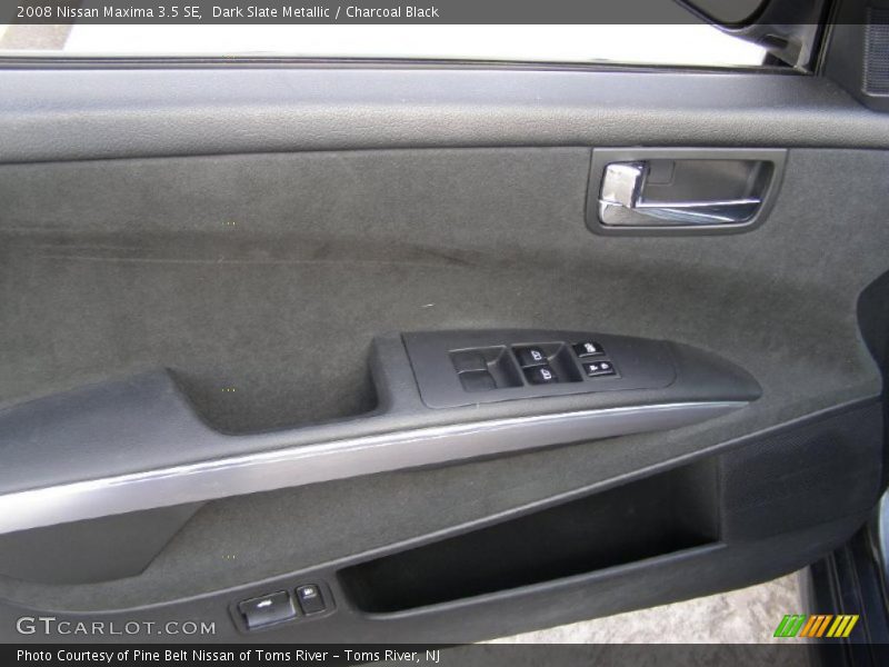 Dark Slate Metallic / Charcoal Black 2008 Nissan Maxima 3.5 SE