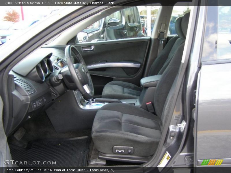 Dark Slate Metallic / Charcoal Black 2008 Nissan Maxima 3.5 SE