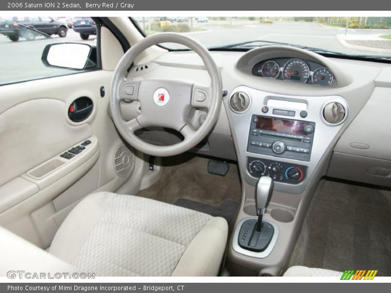 Berry Red / Gray 2006 Saturn ION 2 Sedan