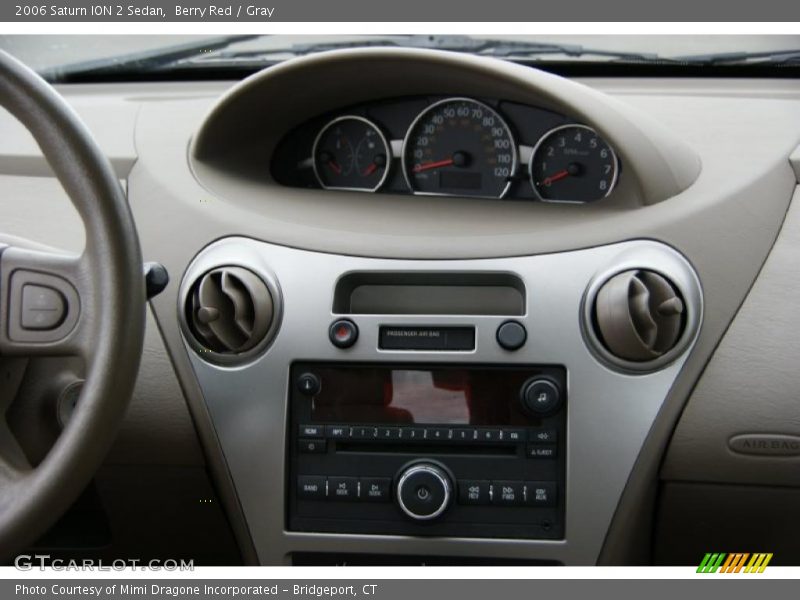 Berry Red / Gray 2006 Saturn ION 2 Sedan