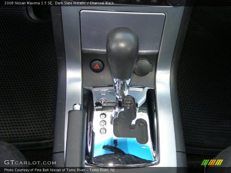 Dark Slate Metallic / Charcoal Black 2008 Nissan Maxima 3.5 SE