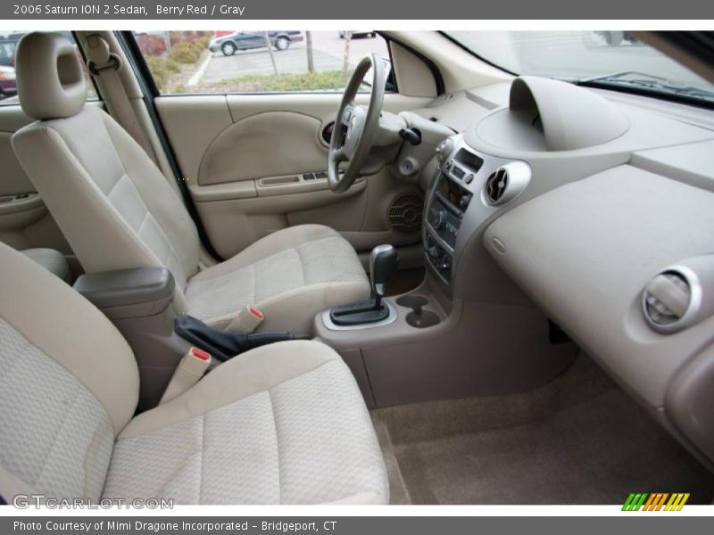 Berry Red / Gray 2006 Saturn ION 2 Sedan