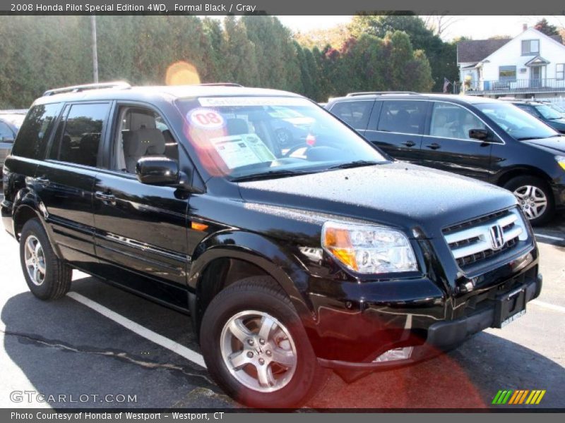 Formal Black / Gray 2008 Honda Pilot Special Edition 4WD