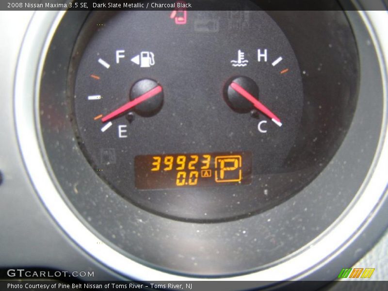 Dark Slate Metallic / Charcoal Black 2008 Nissan Maxima 3.5 SE