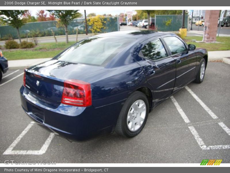 Midnight Blue Pearl / Dark Slate Gray/Light Graystone 2006 Dodge Charger SE