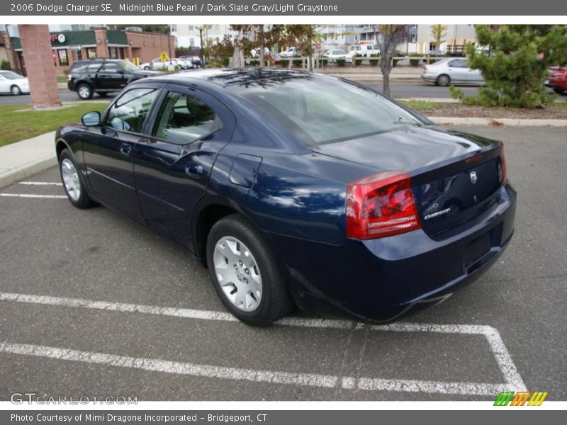 Midnight Blue Pearl / Dark Slate Gray/Light Graystone 2006 Dodge Charger SE