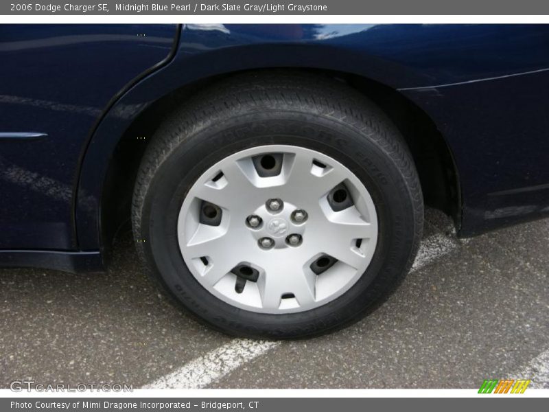 Midnight Blue Pearl / Dark Slate Gray/Light Graystone 2006 Dodge Charger SE