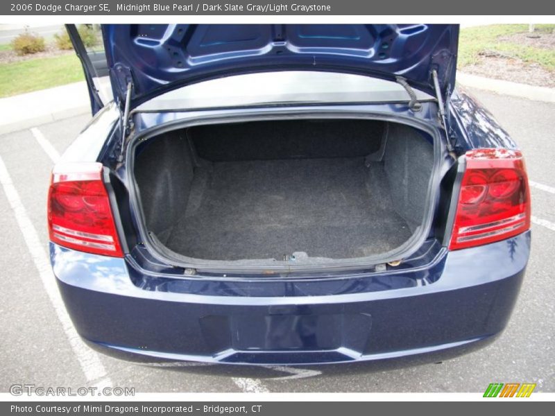 Midnight Blue Pearl / Dark Slate Gray/Light Graystone 2006 Dodge Charger SE